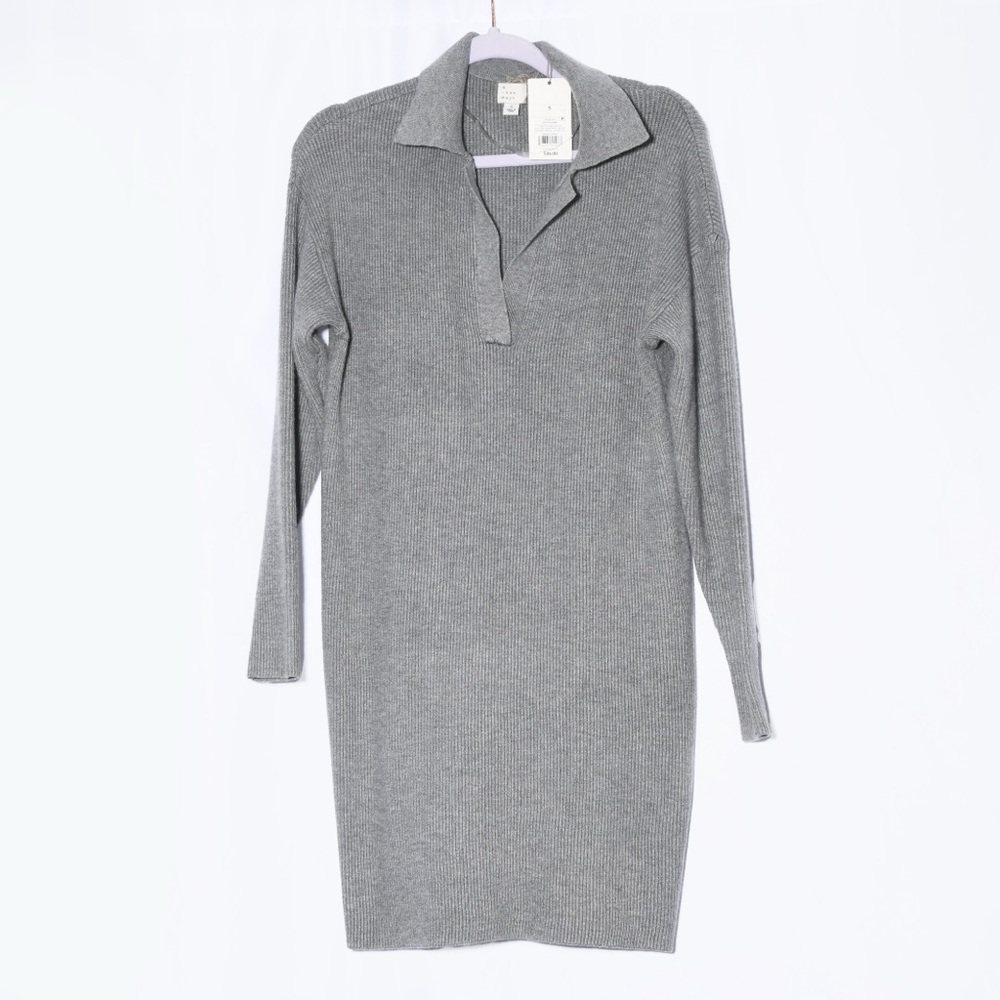 Long Sleeve Midi Sweater Dress